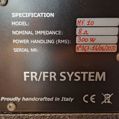 Red Sound MF10 10" Active/Passive FRFR Cabinet Pair w/ Original Boxes, Extra Stuff! Neutrik Cable & Padded Covers image 21
