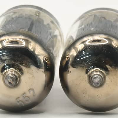2x1940's Telefunken EF41 Top Ring Getter Made in Germany Amplitrex Tested Tube image 11