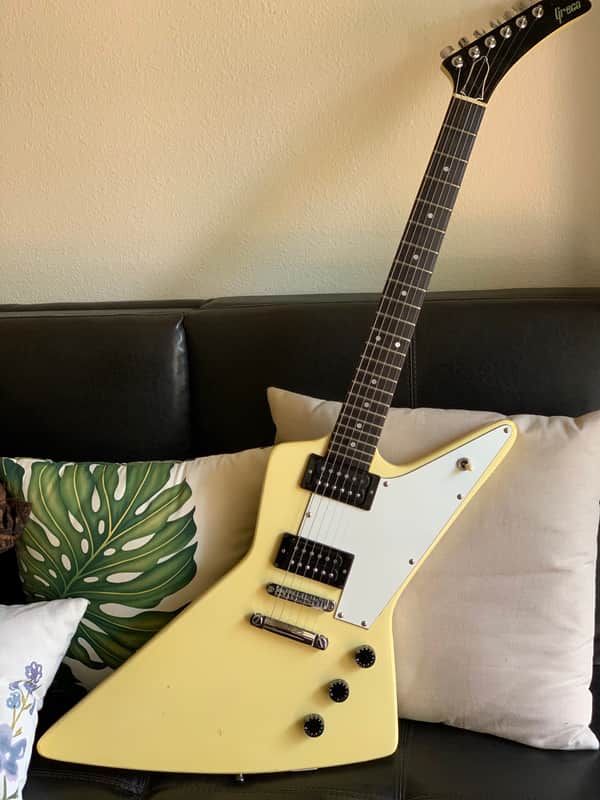 1978 Greco EX-800 Explorer White | Reverb