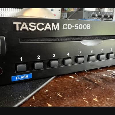 Tascam CD-500B Professional CD Player – Balanced XLR Outputs image 1