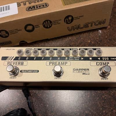 Valeton MES-4 Dapper Mini Multi Effects Strip 2010s - Silver image 1
