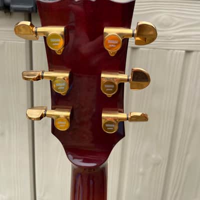 Yamaha SA2200-OVS Semi-Hollow Electric Guitar 2010s - Violin Sunburst image 6
