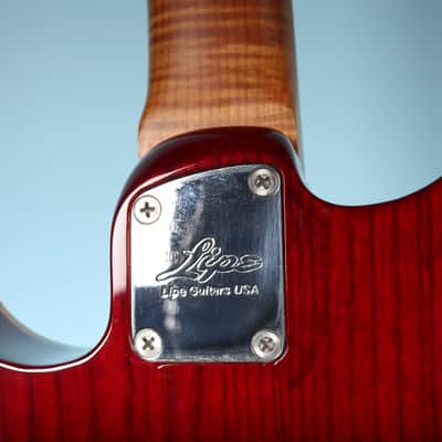 Lipe Virtuoso 7 Fanned Fret Curly Maple Seven String Electric Guitar Fireburst image 22