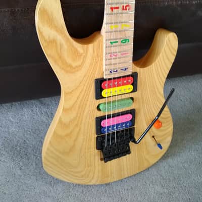 Kiesel JB24 Jason Becker Tribute Numbers Guitar Natural image 4