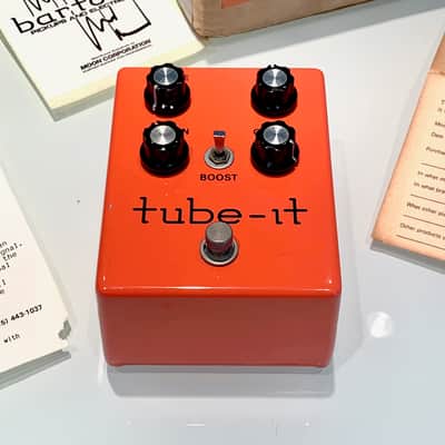 1980's Bartolini Tube-it Overdrive Booster Distortion * Museum Condition * NMINT, BOX, PAPERS image 3