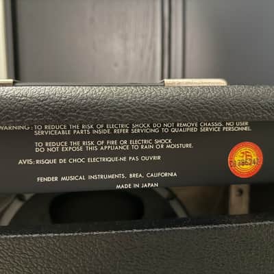 Fender Sidekick Reverb 25 Amplifier 1985-86 image 5