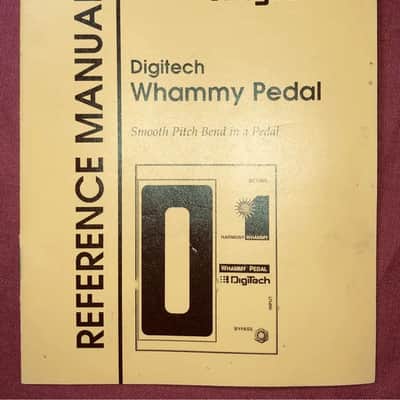 DigiTech Whammy WH-1 1989 - 1993 - Red image 7