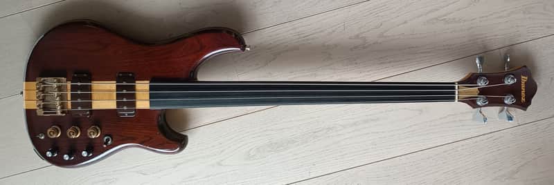 Ibanez Musician MC-940DS Fretless Sting 1980 Wood | Reverb