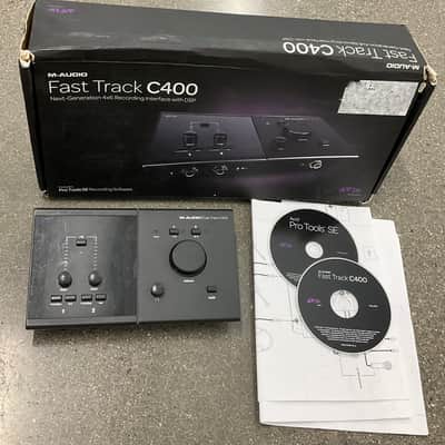 M-Audio Fast Track C400 USB Audio Interface 2010s - Black image 1