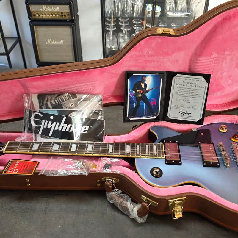 2014 Epiphone Joe Bonamassa Les Paul Standard Pelham Blue Limi…