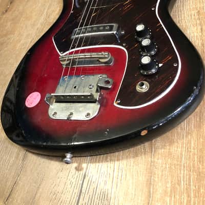 Teisco 2 Pickup MIJ 1970 Redburst image 5