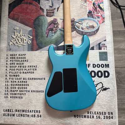 Charvel Pro-Mod San Dimas Style 1 HH FR M 2019 - Present - Matte Blue Frost image 2