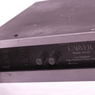 CARVER PM-1.5 High Quality Stereo Power Amp 450 watts image 3