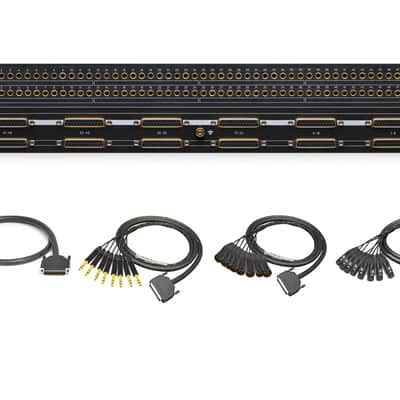Black Lion PBR TT Patchbay | 8 Custom 8ft. Standard Mogami Cables image 1