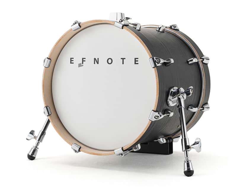 EFNOTE Kick Drum 16” Bass Black Oak EFD-K1612-WS image 1