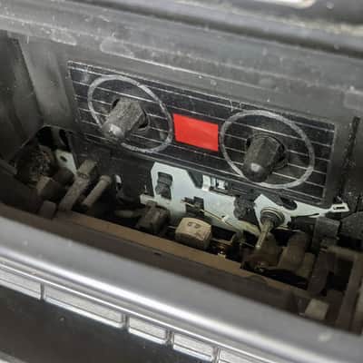 Vintage Soundesign 5863 Double Cassette Stereo System 1980's - 2x Tape Deck, AM-FM image 9