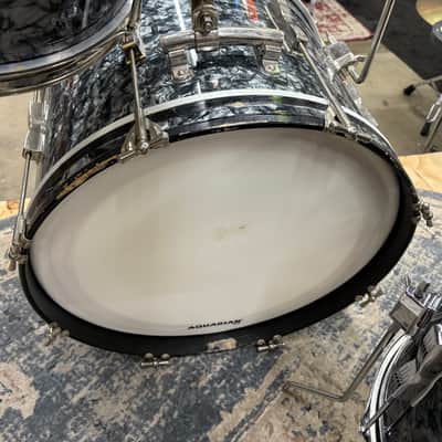 Ludwig Club Date 12-14-20 - 1960s - Black Diamond Pearl image 12