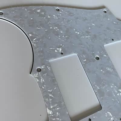 Custom 4 Ply White Pearl Fits US Mustang With PAF Humbucker Pickup Guitar Pickguard Scratch Plate image 7