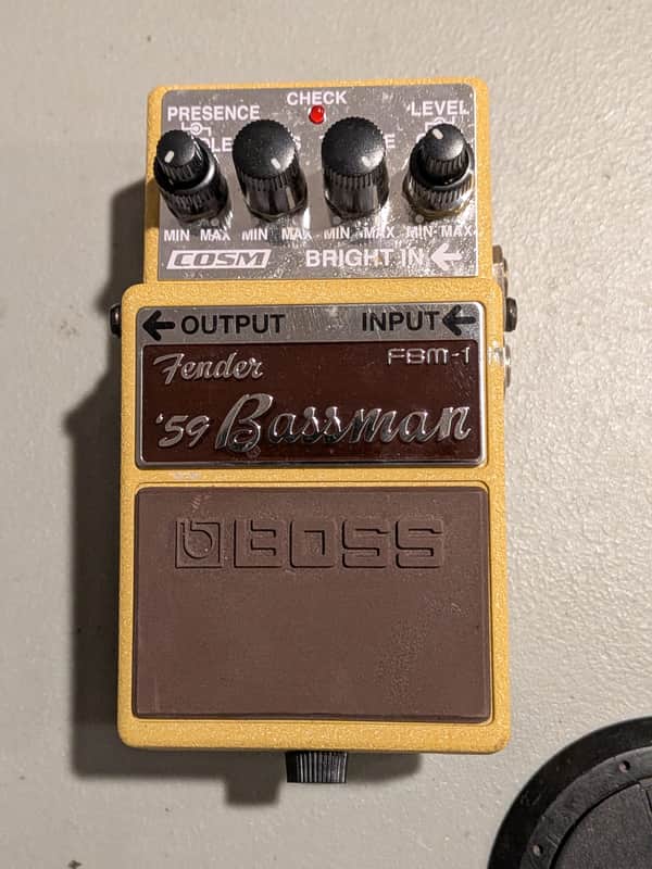 Boss FBM-1 Fender '59 Bassman 2007 - Present - Tan image 1