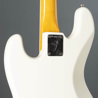 Fender American Vintage II 1966 Jazz Bass RW Olympic White - 4-String Electric Bass image 8