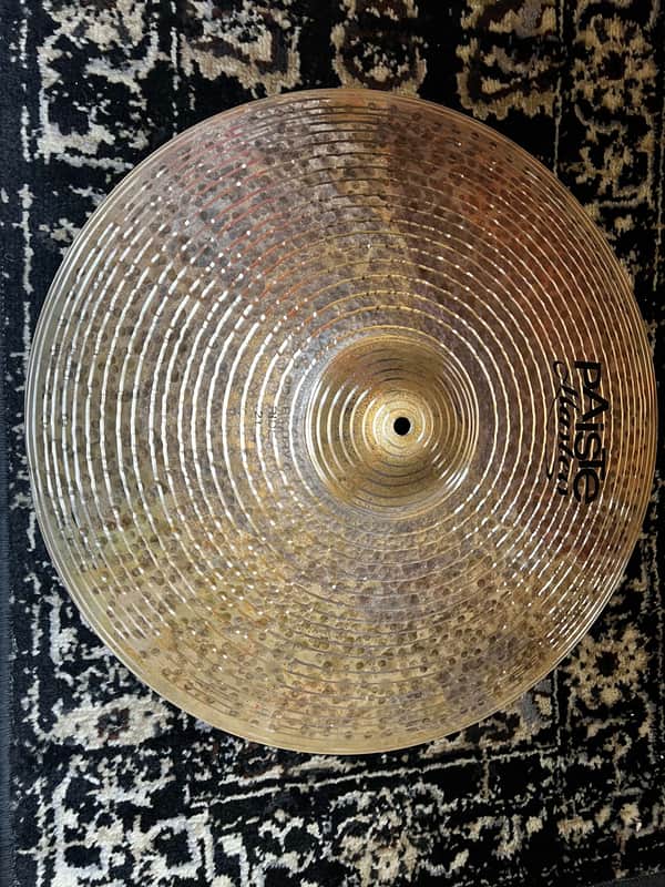Mint Paiste 21" Masters Dark Dry Ride Cymbal - Traditional image 1