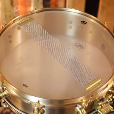DW 4x14 MFG True Cast Bronze Snare Drum - DRVZ0414STZ - #7 of 100 image 6