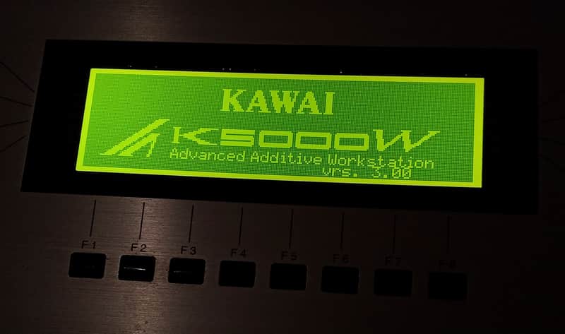 New green display for Kawai K5000R / K5000S / K5000W image 1