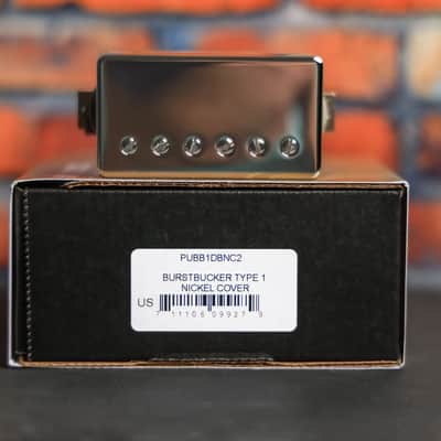 Gibson Burstbucker Type 1 Humbucker Pickup / Nickel / Unpotted Alnico II image 2