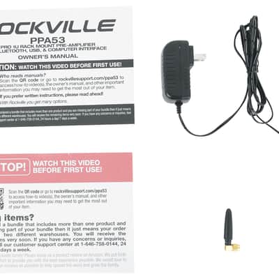 Rockville PPA53 Preamp Home Audio Pre-Amplifier w/Bluetooth + USB Interface image 11