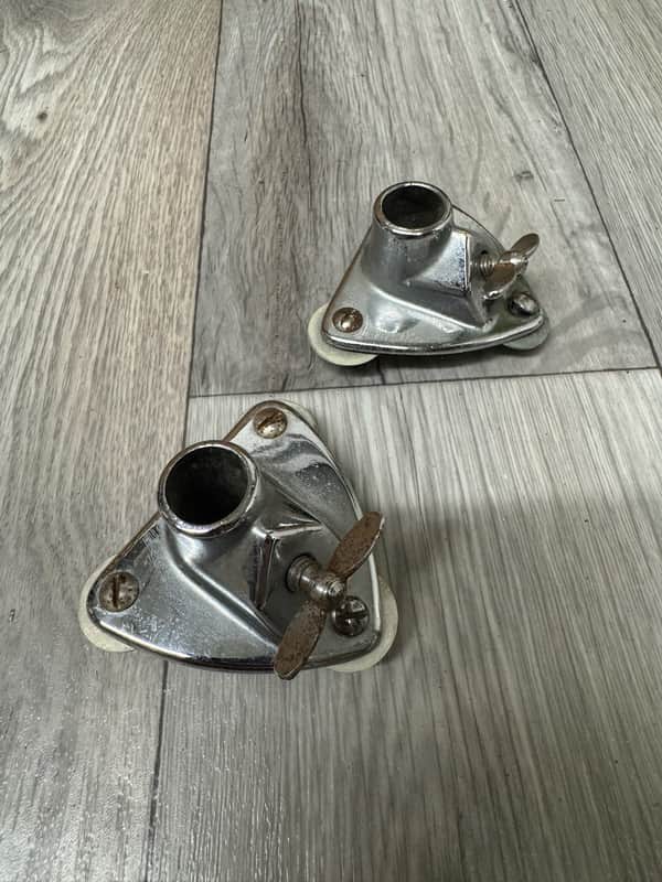 Vintage Bass Drum Cymbal Arm Mount / Auxiliary Mount Bracket #OM5 image 1
