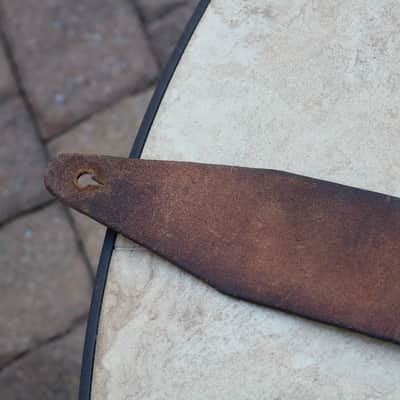 Vintage wide Leather Strap image 7