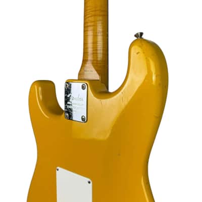 Fender Japan ST62-65AS 40th Anniversary Stratocaster 1994-1995 - Yellow image 8