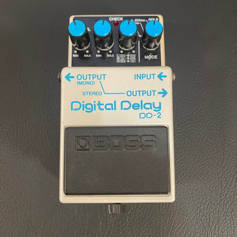 Boss DD-2 Digital Delay (Blue Label) 1983 - 1986 White