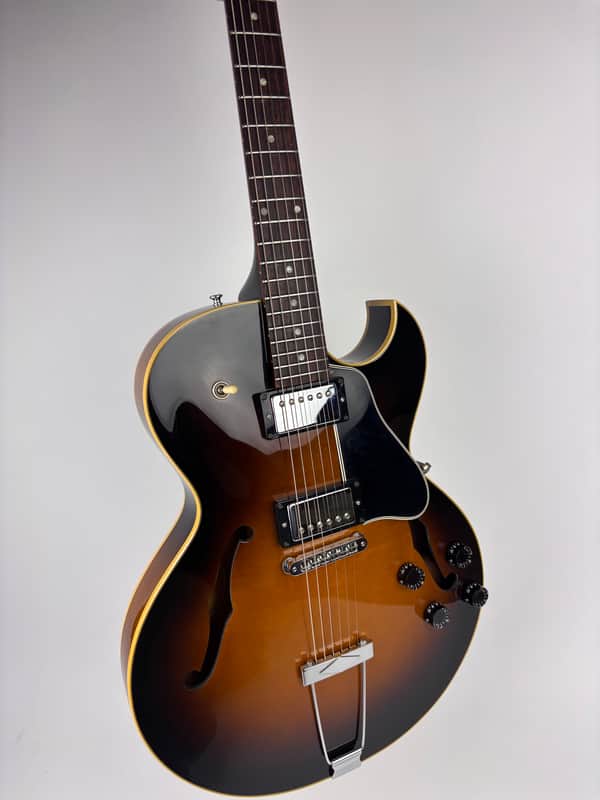 2002 Gibson ES-135 Humbuckers Vintage Sunburst w/OHSC image 1
