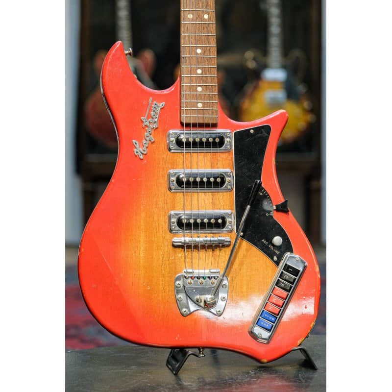 1966 Hagstrom Corvette redburst