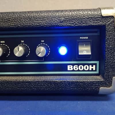 Acoustic B600H 600W Bass Amp Head Speakon and 1/4" Speaker Outputs Tested Good image 7