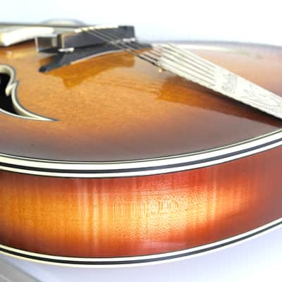 Otwin (1950s) Olymp, Ice Tea Sunburst || Schlaggitarre, German Archtop image 12