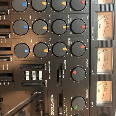 TASCAM Porta One Ministudio 4-Track Cassette Recorder 1980s - Gray image 5