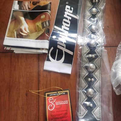 Epiphone Tommy Thayer Signature DEMO VIDEO "White Lightning" (US Customers Tax included in shipping cost) Les Paul Standard 2015 - 2019 - Metallic White image 11