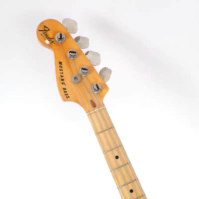 1979 Fender Mustang Bas Olympic White Lefty Left Handed image 8
