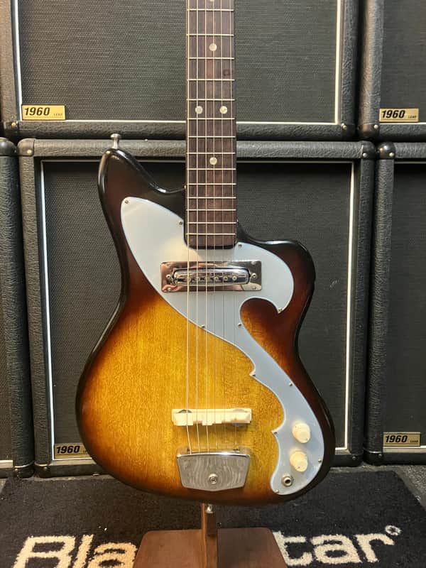 Lafayette RARE Vintage MIJ Guitar  1965 - 2 Tone Sunburst - Good