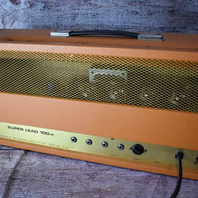 Marshall Super Lead 100w MKII 1974 - Orange Tolex image 5