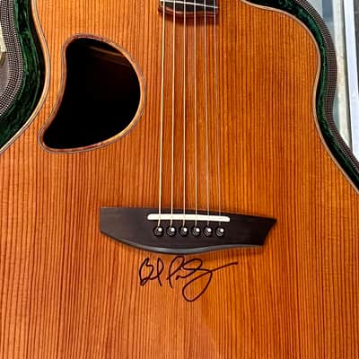 McPherson MG 4.5 Redwood Top East Indian Rosewood Back & Sides with Case Played & Signed By Brad Paisley - Pre Owned image 4