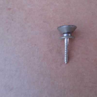 1960s Single Fender Stratocaster Strap Button W Screw Telecaster Jaguar Mustang image 3