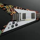 Epiphone Jimi Hendrix "Love Drops" Flying V - Ebony