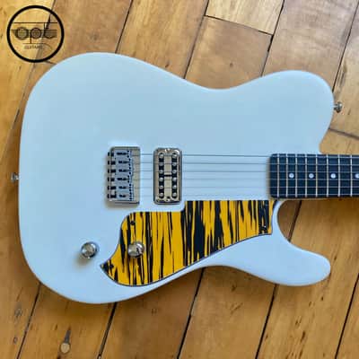 OPT Guitars - Cyfres 1 - T Style - Natural White / Orange Tiger CUSTOM ORDER ONLY image 7