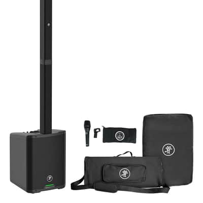 Mackie SRM-Flex 1300w Line Array DJ Speaker PA System w/Sub+Bag+AKG Microphone image 1