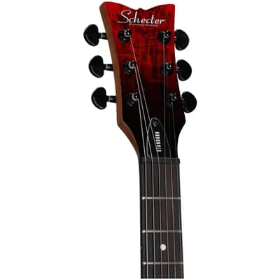 Schecter Solo II Standard Electric Guitar, Blood Burst image 7