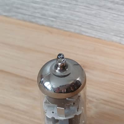 Superb NOS 1968 PHILIPS AMPEREX e88cc 6922  like CV2492 ecc88 6dj8 CCA Valvo print perfectly balanced and very strong, gold pins best audio tube, for EMI redd 47 Bild 5