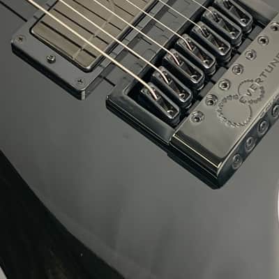 ESP LTD Arrow-1007 Baritone EverTune ET 7-String Electric Guitar Black B-Stock Larrow1007betblk image 22